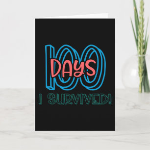 100 dagar Överlevt Kort
