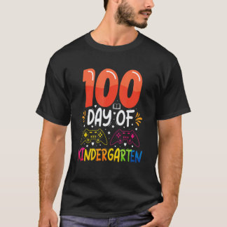 100 dagar på förskolan elev lärare t shirt