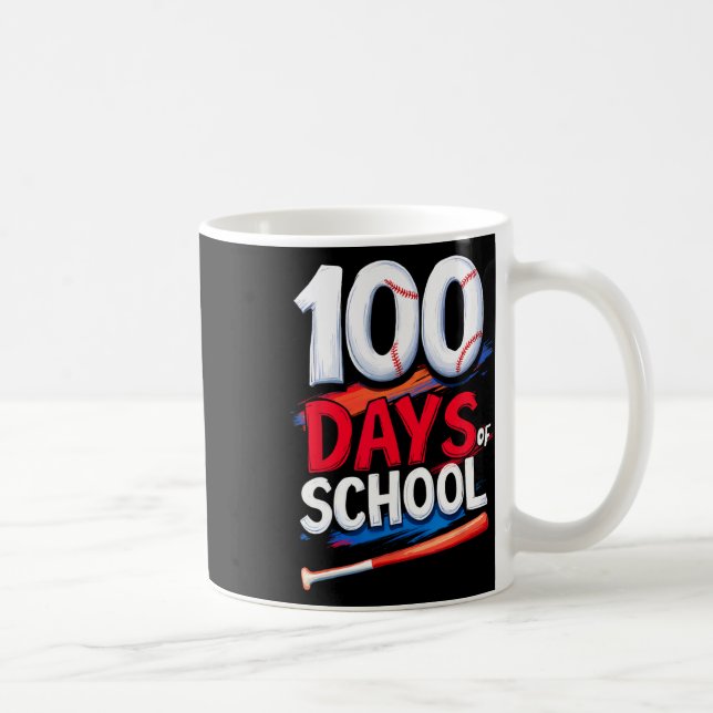 100 dagar på skolan Bysebyll Kids  Kaffemugg (Höger)