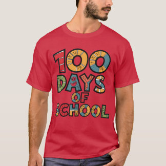 100 dagar på skolan firar 100-årsjubileum r t shirt