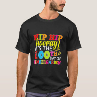100 dagar på skolan för barn och förskolelärare t shirt