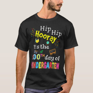 100 dagar på skolan för barn pojkar förskolelärare t shirt