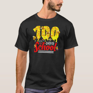 100 dagar på skolan Grupp söta bin Roliga lärare T Shirt