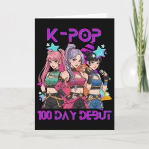 100 dagar på skolan K Pop 100 dagar starkare barn  Kort