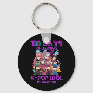 100 dagar på skolan K Pop 100 dagar starkare barn  Nyckelring