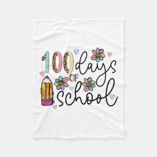 100 dagar på skolan Lärare 100:e dagen på skolan R Fleecefilt