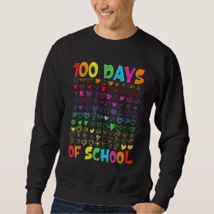 100 dagar på skolan lärare barn elev pojke flicka  lång ärmad tröja