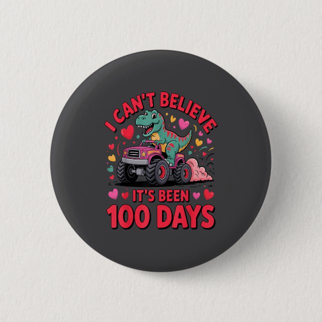 100 dagar på skolan Matchande Alla hjärtans dag fö Knapp (Framsida)