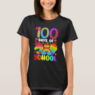 100 Dagar På Skolan Poppa Det Lärare Barn Pojkar F T Shirt