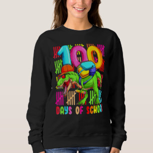 100 dagar på skolan T REX 100:e dagen Dinosauriepr Shirt
