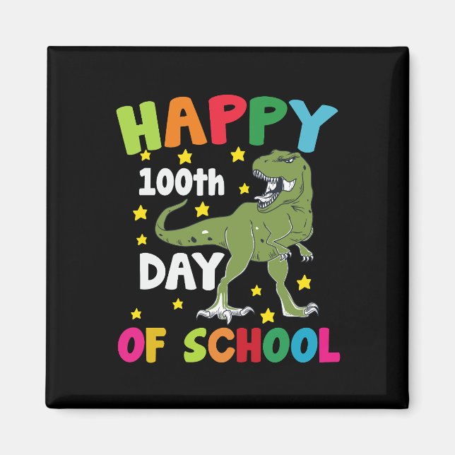 100 dagar på skolan Trex 100:e dagen i skolan  Magnet (Framsidan)