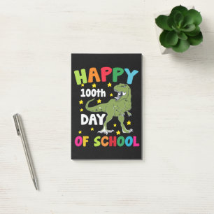 100 dagar på skolan Trex 100:e dagen i skolan Post-it Block