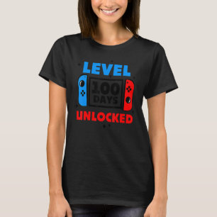 100 dagar på skolnivå 100 dagar olåst spelarG T Shirt