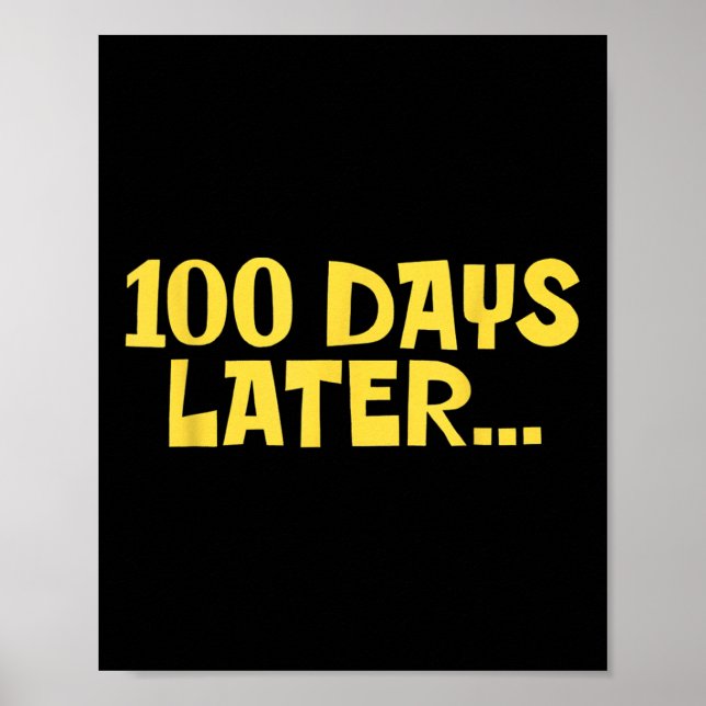 100 dagar senare 100 dagar för barn i Roligten Poster (Framsidan)