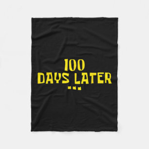 100 dagar senare 100 dagar för skollärarbarn fleecefilt