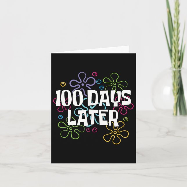100 dagar senare 100 dagar för skollärare 100 daga kort (Framsida)