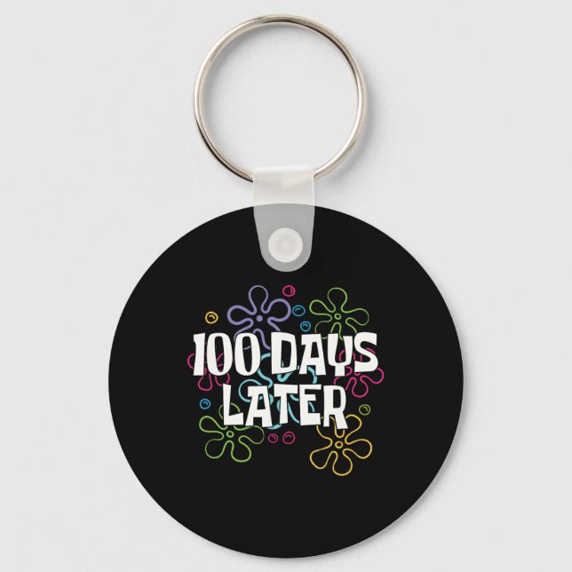 100 dagar senare 100 dagar för skollärare 100 daga nyckelring (Framsida)