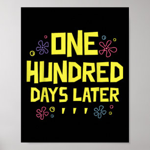100 dagar senare 100 dagar i skolan en hundra poster