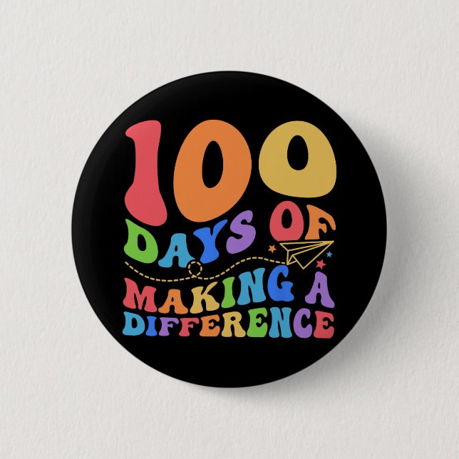100 dagar Skapar skillnad 100 dagar Skoltea Knapp (Framsida)