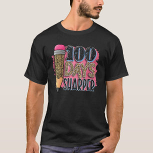 100 dagar skarpare leopard 100-årsjubileum för sko t shirt