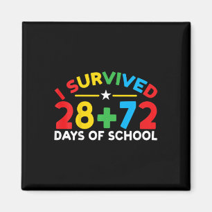 100 dagar skola I Överlevt 28 + 72 dagar Scho Magnet