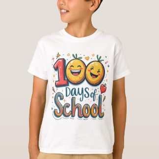 100 dagar skolbarn baby t-skjorta t shirt