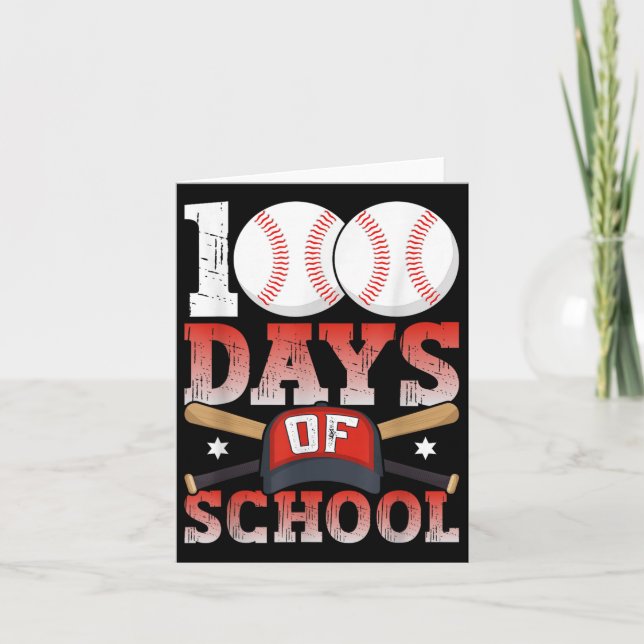 100 dagar skolbasket 100 dagar för Student Kort (Framsida)