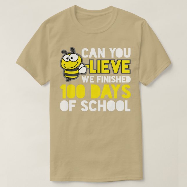 100 dagar skolbi t shirt (Design framsida)