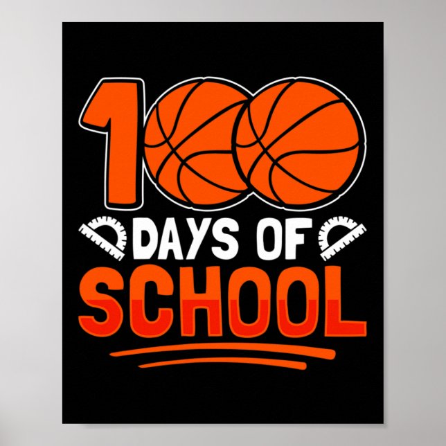 100 dagar skolbyte för Studenter Coach P Poster (Framsidan)