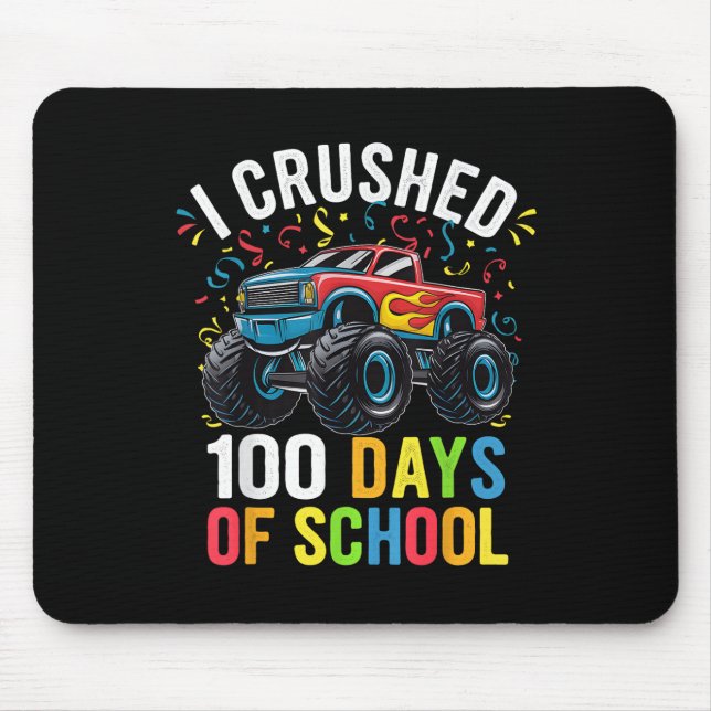 100 dagar skolmonster Lastbil 100 dagar Musmatta (Framsidan)