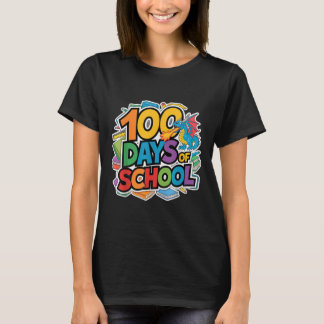 100 dagar skolpedagogisk teeme Kids Lärare Outfi T Shirt