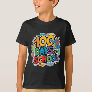 100 dagar skolpedagogisk teeme Kids Lärare Outfi T Shirt