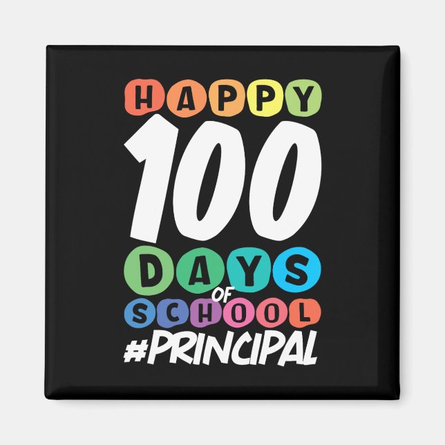 100 dagar skolrektor magnet (Framsidan)