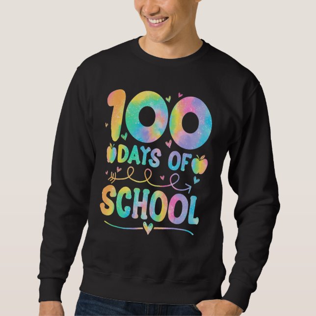 100 dagar skoltid, 100 dagar skoldag lång ärmad tröja (Framsida)