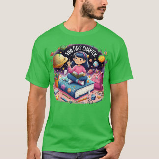 100 dagar Smartare 100-dagarsdag för Astronaut Spa T Shirt