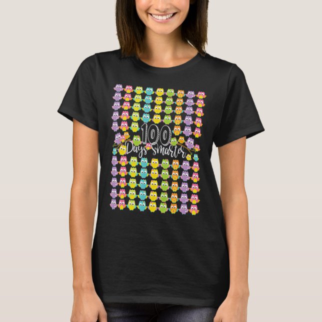 100 dagar Smartare 100-dagarsdag för skolbarn i Ug T Shirt (Framsida)