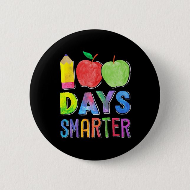 100 dagar Smartare 100-dagarsdag för skollärare Knapp (Framsida)