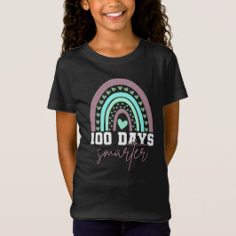 100 dagar Smartare 100-dagarsdag för skolregnbåge T Shirt