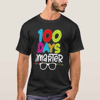 100 dagar smartare 100:e skoldagen lärare elev t shirt
