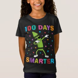 100 dagar smartare 100:e skoldagen Roligt T Shirt