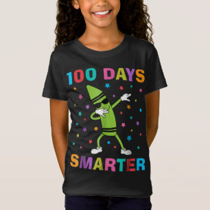 100 dagar smartare 100:e skoldagen Roligt T Shirt
