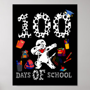100 dagar smartare än Hund av Dalmatien i skolan Poster