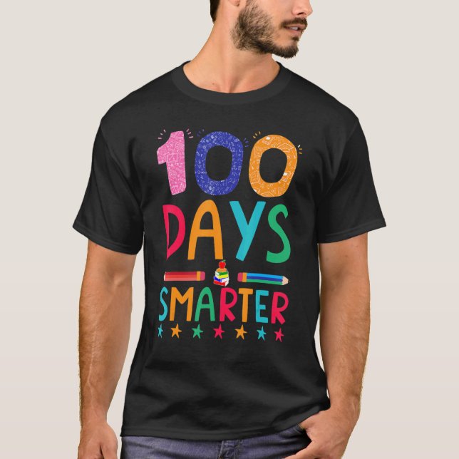 100 dagar Smartare cute T Shirt (Framsida)