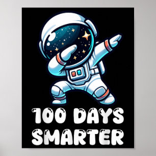 100 dagar Smartare doftning av astronaut 100 dagar Poster