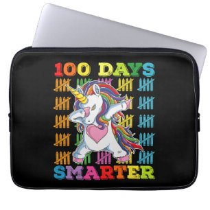 100 dagar smartare enhörning 100:e skoldagen laptop fodral