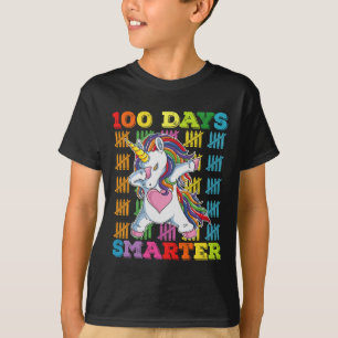 100 dagar smartare enhörning 100:e skoldagen t shirt
