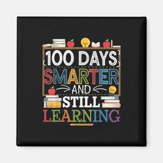 100 dagar Smartare Färg och inlärning för apparatu Magnet (Framsidan)