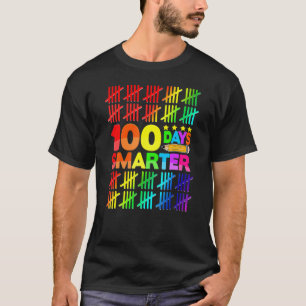 100 dagar smartare Glad 100-årsdag för skola elev T Shirt