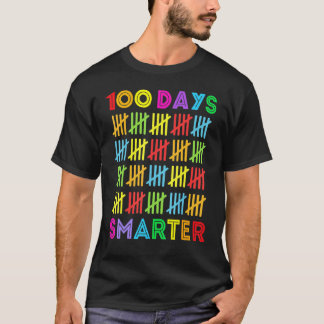 100 dagar smartare Glad 100:e skoldagen elev T Shirt