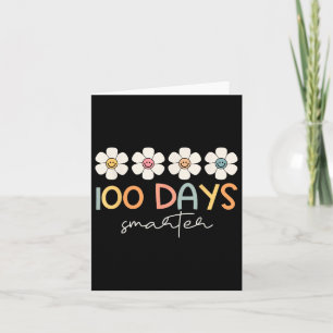 100 dagar Smartare Groovy 100-dagarsdag för skolfl Kort